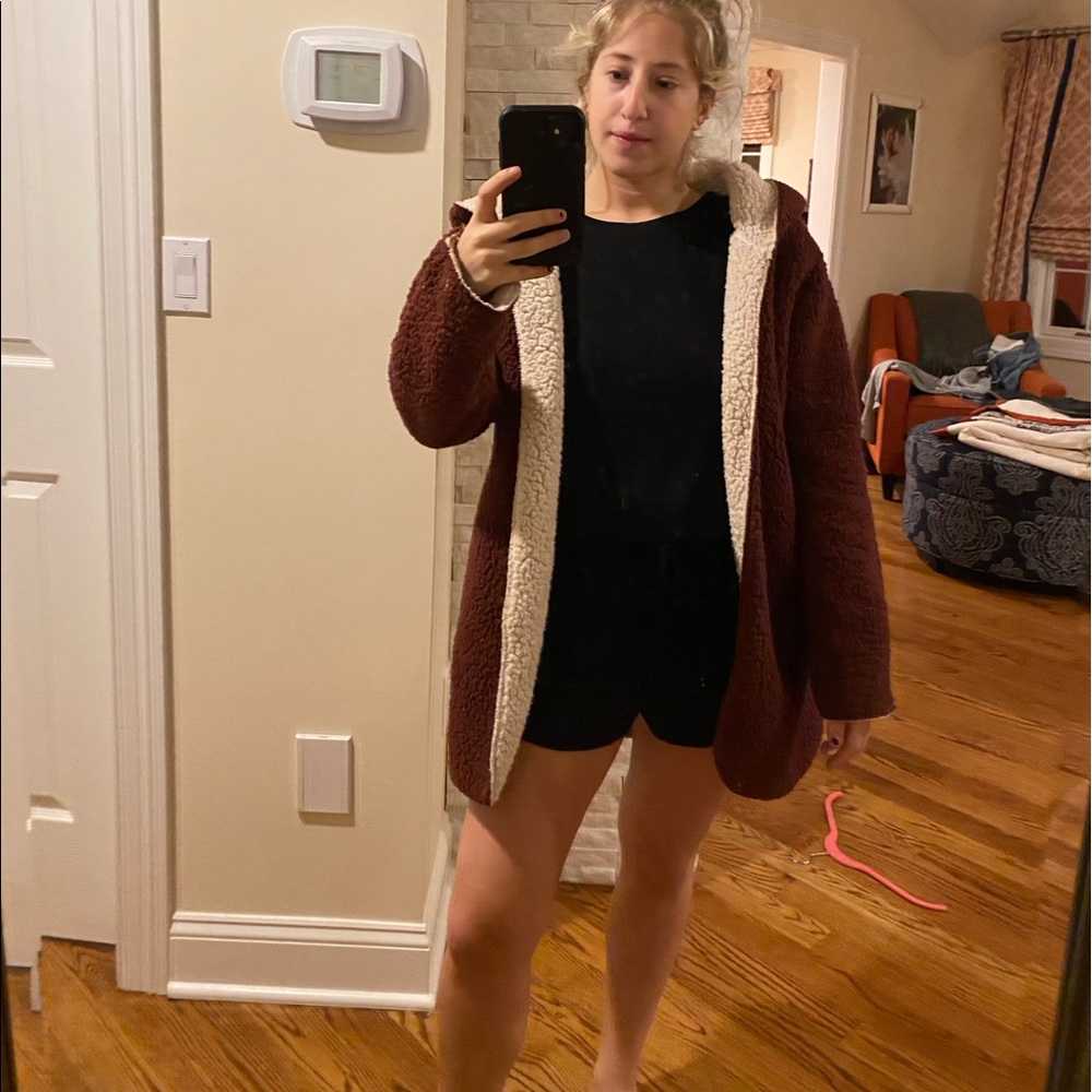 Fuzzy jacket